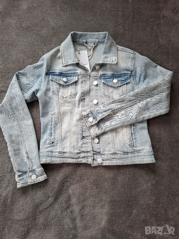 Дамско дънково яке S размер, снимка 1