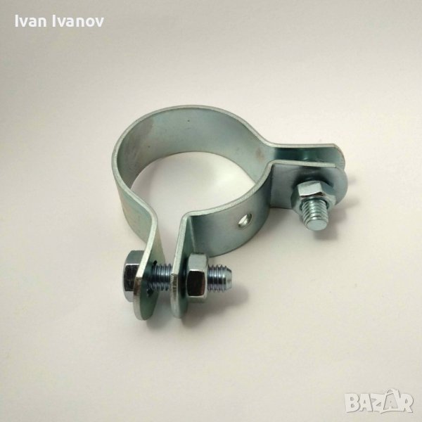 Ъглова скоба Ф 48мм - галванизирана , снимка 1