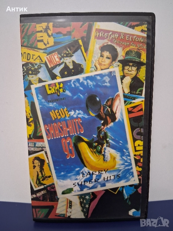 Видеокасети VHS MTV HITS ' 93 MADONNA ANTOLOGY MTV , снимка 1