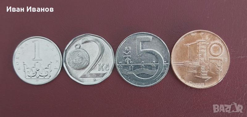 Лот монети от Чехия., снимка 1