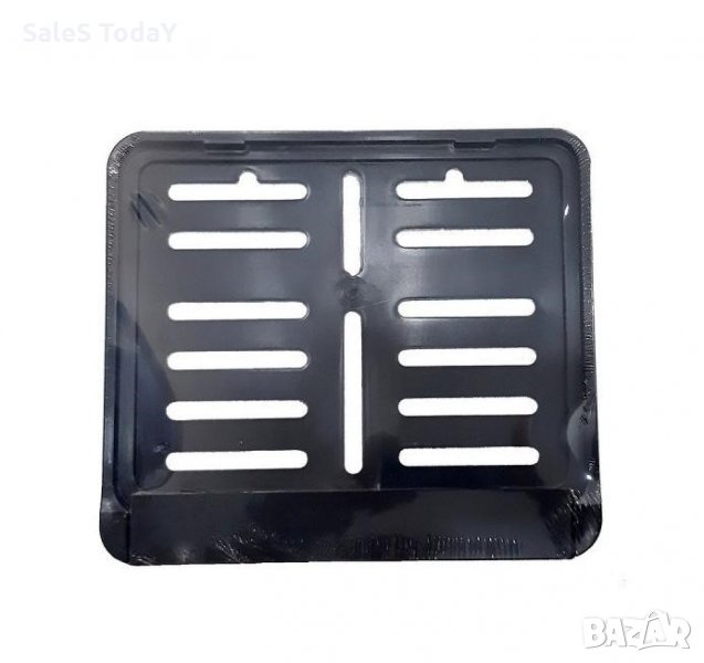 Поставка за номер на мотор, Стойка за номер БГ стандарт, 160/200мм., черен, снимка 1