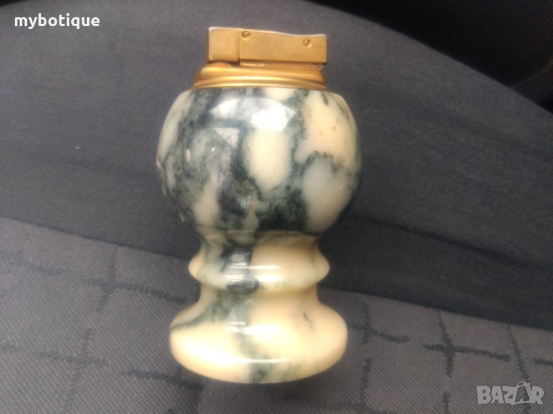 Запалка с поставка от алабастер, снимка 1