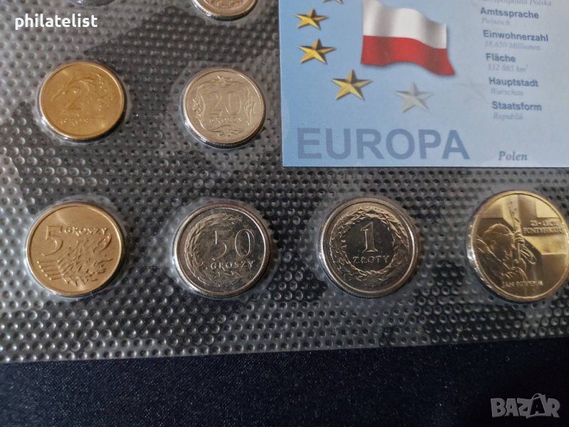 Комплектен сет - Полша , 8 монети, снимка 1