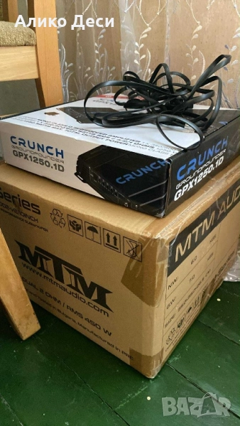 Бас каса MTM 1 series , снимка 1