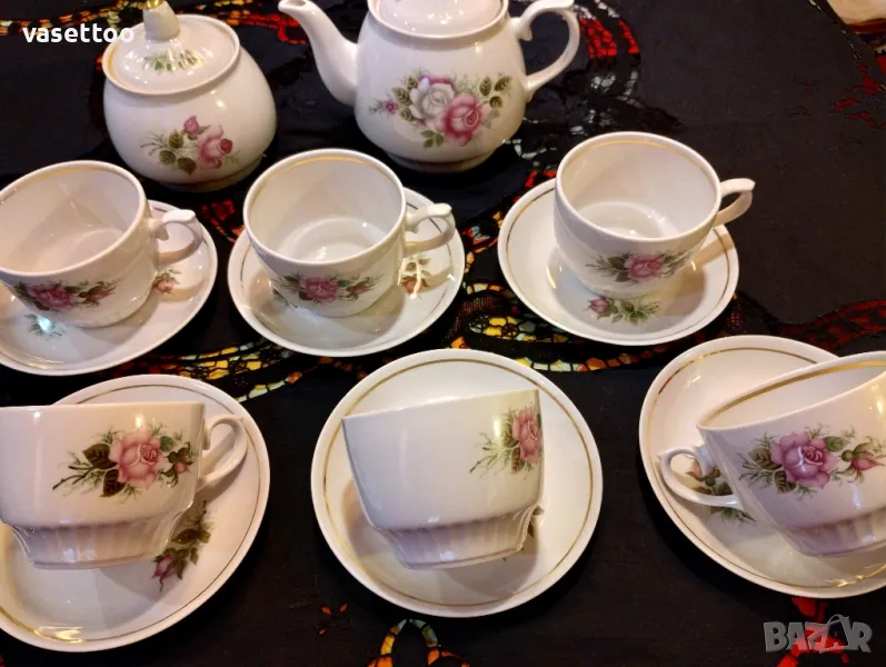 Руски чаен сервиз, снимка 1