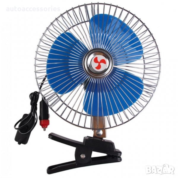 3000051553 Вентилатор за кола 24V Amio, Стационарен ,Въртящ се режим,8", снимка 1