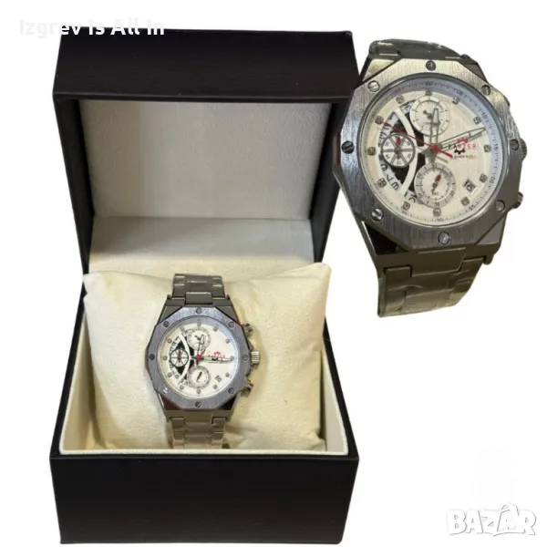 Луксозен мъжки часовник LEIYI с изключителен дизайн, снимка 1