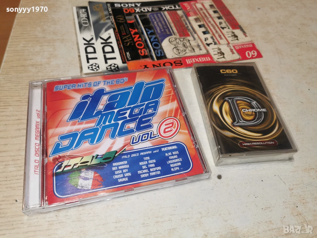 ITALO MEGA DANCE 2 КАСЕТА 2601261405, снимка 1