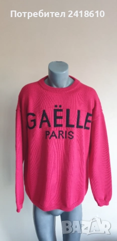 Gaelle Paris Made in Italy Wool Jumper Oversize Mens Size L / XL НОВО! ОРИГИНАЛ! Мъжки Пуловер!, снимка 12 - Пуловери - 52928981