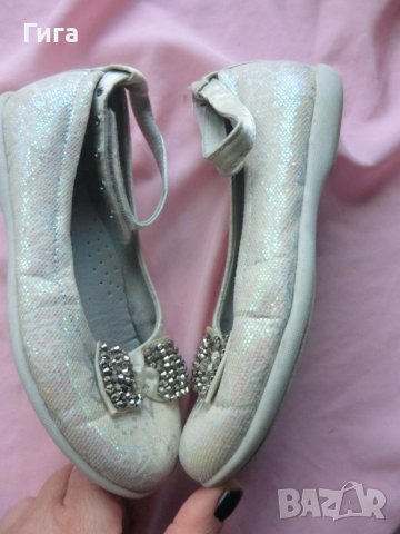 ефектни балеринки с каишка, снимка 3 - Детски обувки - 37566130