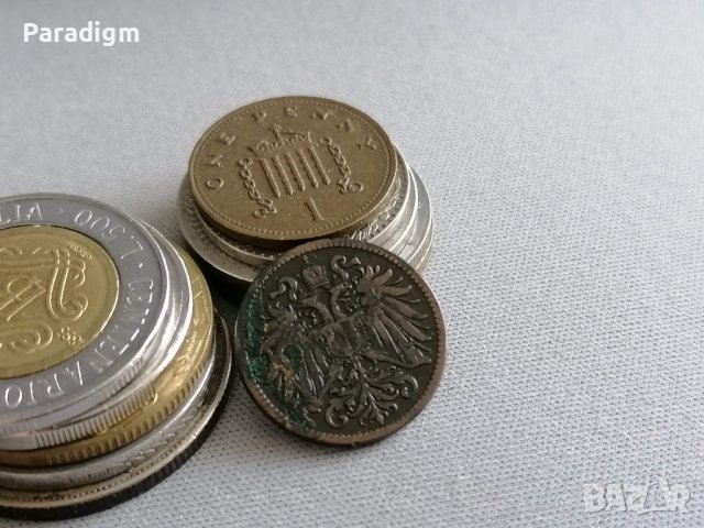 Монета - Австро-Унгария - 2 хелера | 1899г., снимка 2 - Нумизматика и бонистика - 39312476