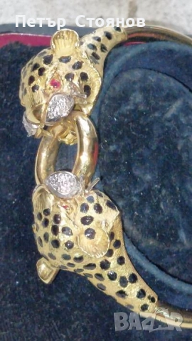 златен комплект -65.5 гр.  21.6 карата ,рубини,диаманти, снимка 14 - Антикварни и старинни предмети - 38262895