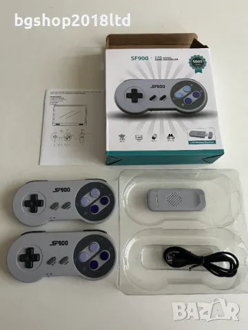 Игрова конзола SF900 - SNES и NES игри, снимка 2 - Други игри и конзоли - 48456887