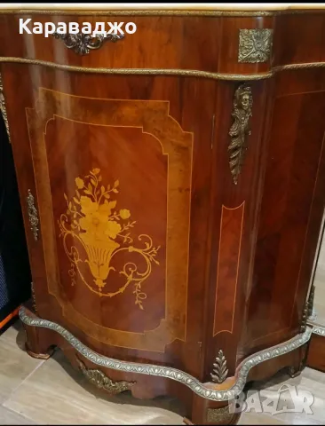 Конзолен Шкаф/Огледало, снимка 2 - Шкафове - 49624807