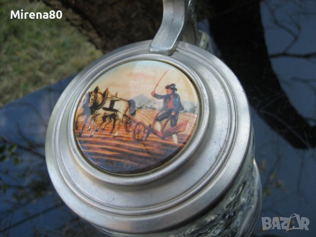 Старинни немски халби за бира , снимка 10 - Антикварни и старинни предмети - 36843271