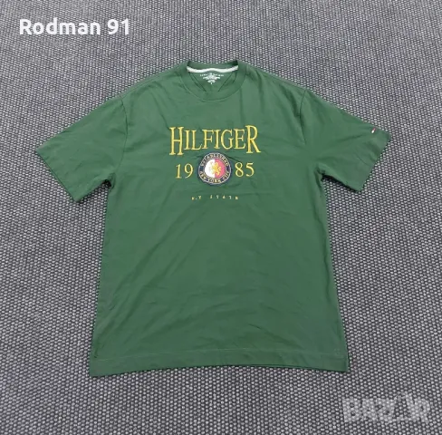 Tommy hilfiger M овърсайз тениска мъжка , снимка 4 - Тениски - 47330372