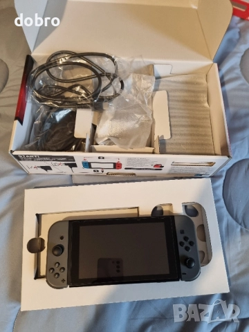 Nintendo switch хакнакт моднат с чип и двойно операционна система , снимка 2 - Игри за Nintendo - 47442641