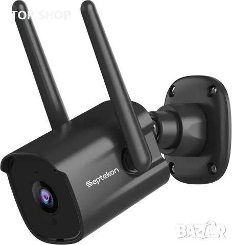 IP Камера на Septekon,1080p, двойна антена 2.4G WiFi камера с нощно виждане,двупосочно аудио, снимка 5 - Камери - 48511901