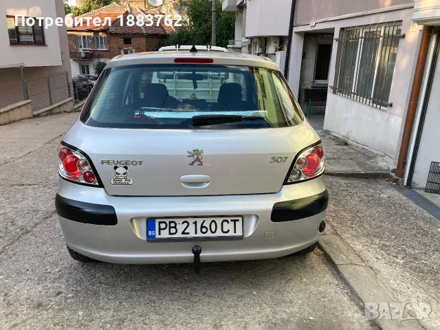 Пежо 307 бензин/газ, снимка 4 - Автомобили и джипове - 55958229