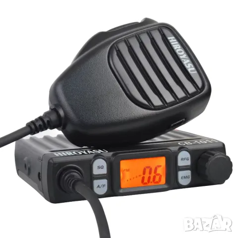 CB мобилна радиостанция Hiroyasu CB-1011 27MHz FM/AM 8W 40Ch+антена, снимка 4 - Аксесоари и консумативи - 50155117