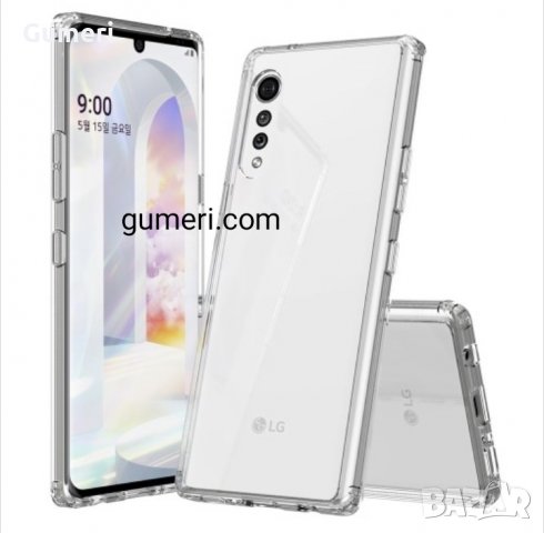  LG Velvet 5G Силиконов Прозрачен Гръб, снимка 2 - Калъфи, кейсове - 30459397