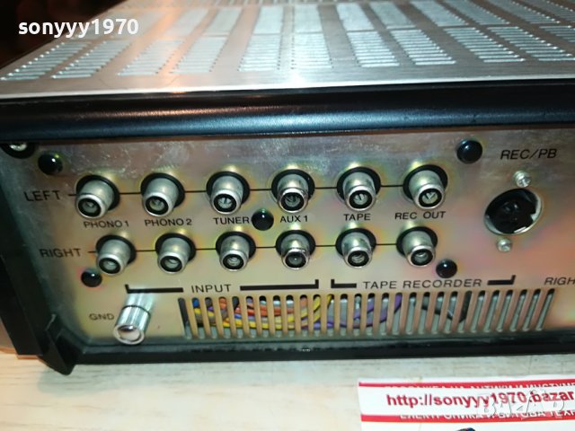 SONY TA-1700 STEREO AMPLIFIER-MADE IN JAPAN 0608221819, снимка 14 - Ресийвъри, усилватели, смесителни пултове - 37615071
