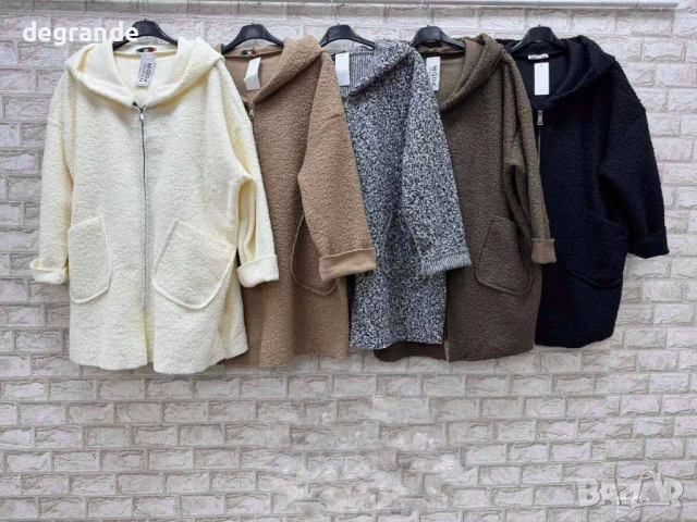 Меки есенни палта от букле