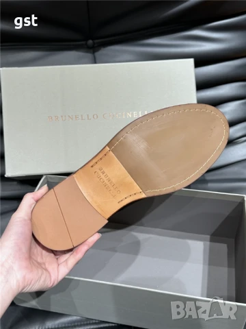 Редки уникални BRUNELLO CUCINELLI casual обувки  мъжки, снимка 9 - Мокасини - 50574030