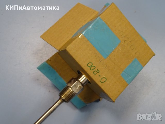 биметален термометър Wika thermometer ф100mm, 0/+200°C, L-650mm, снимка 4 - Резервни части за машини - 37083728