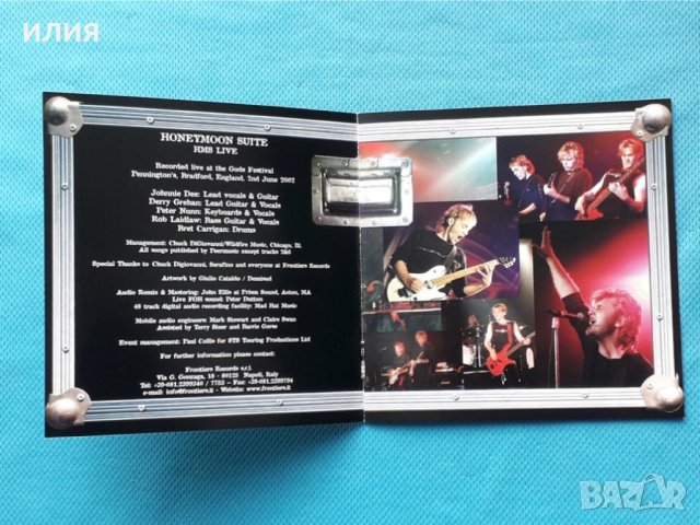 Honeymoon Suite – 2005 - HMS Live(Arena Rock,Hard Rock), снимка 2 - CD дискове - 42907116