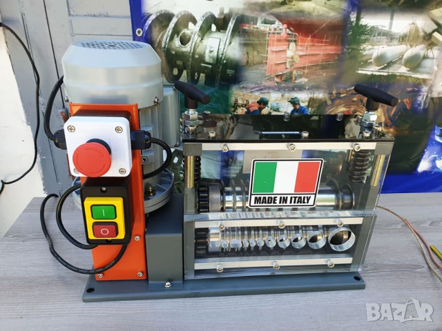 Нова Електрическа белачка за кабели до 40мм 750W. ITALY Добив на мед, алумин