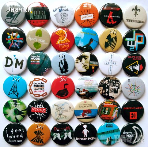 Значки на Depeche Mode #2 в Други в гр. Благоевград - ID42221306 — Bazar.bg