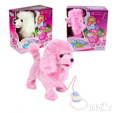 Плюшено ходещо куче със дистанционно, снимка 3 - Плюшени играчки - 52674840