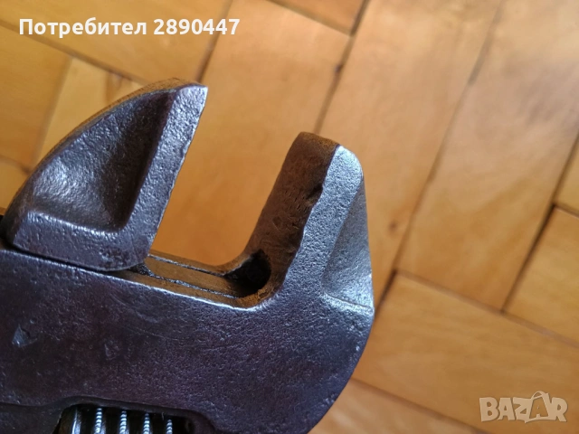 Стар американски раздвижен ключ, снимка 8 - Ключове - 53065377