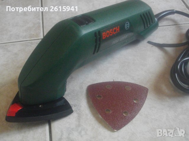 KRESS-250W/BOSCH-120W-Делта Триъгълен Виброшлайф-Профи-КРЕС/БОШ-Германия/Швейцария-Регулация Скорост, снимка 10 - Други инструменти - 37550487