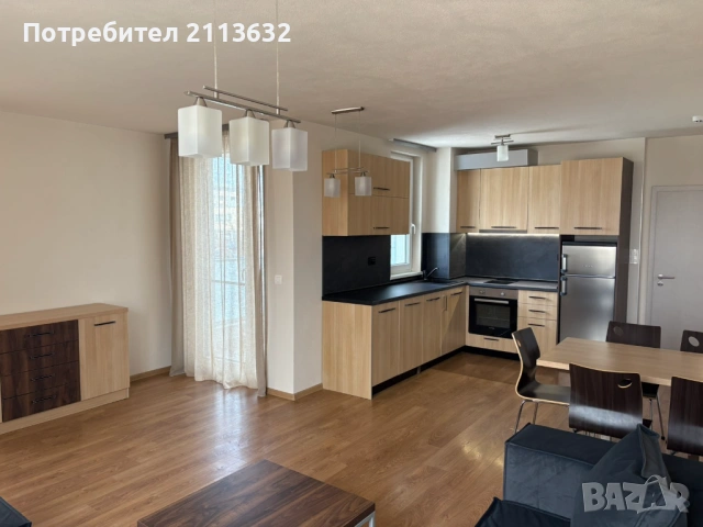 Под наем тристаен апартамент в Обеля 1 