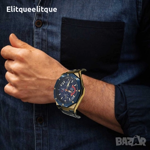 Ексклузивен мъжки часовник LEIYI, снимка 2 - Мъжки - 52278010