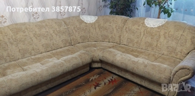 Холова гарнитура , снимка 11 - Дивани и мека мебел - 53040372