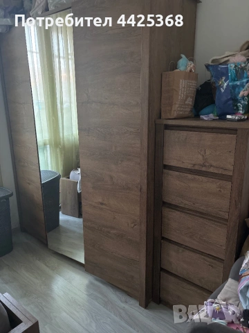 Легло, гардероб и шкаф, снимка 2 - Спални и легла - 54138070