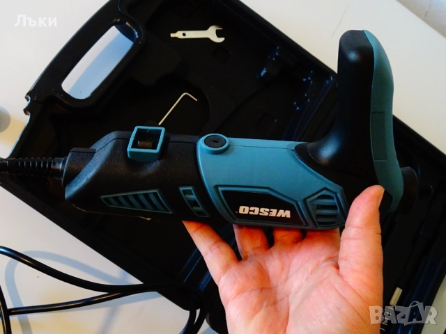 Шлифовалка Wesco с гъвкав вал,удължител. , снимка 6 - Бормашини - 52541337