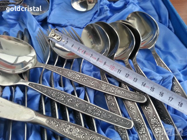 Руски прибори за хранене , снимка 3 - Антикварни и старинни предмети - 38505428