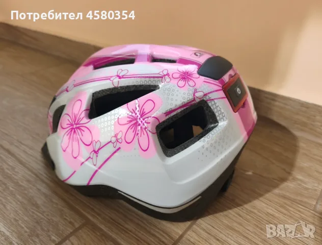 Детска каска за момиче Crivit – 49–54 см., снимка 3 - Спортна екипировка - 56242461