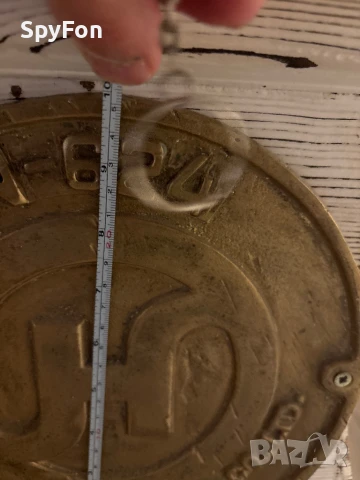 Стари месингови корабни табели, снимка 11 - Колекции - 50765920