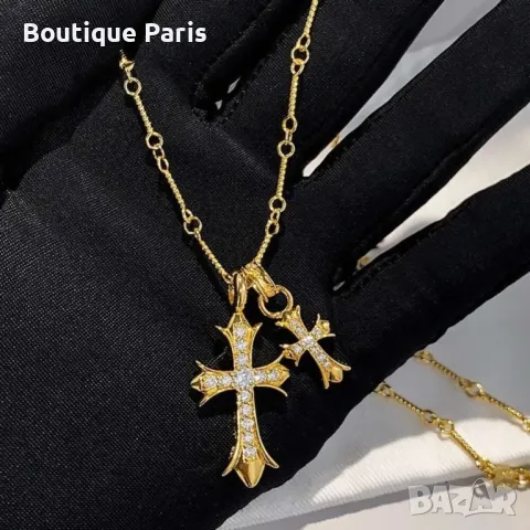 Chrome Hearts колие медальон, снимка 2 - Колиета, медальони, синджири - 50050591