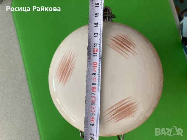 Голям керамичен буркан за съхранение, снимка 11 - Други стоки за дома - 51149242