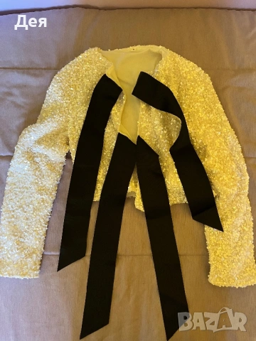 Блуза с пайети , снимка 3 - Блузи с дълъг ръкав и пуловери - 54168637