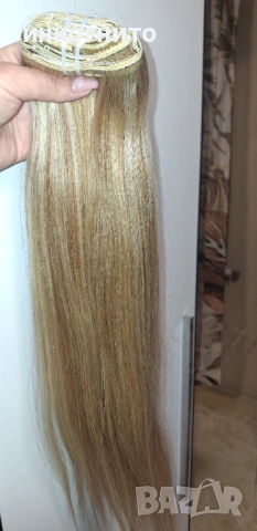 Екстеншъни/треси за коса, снимка 3 - Аксесоари за коса - 54072130