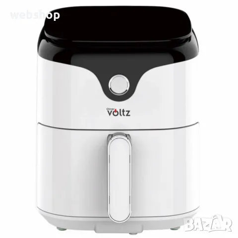 ПРОМО!! Фритюрник AirFryer Voltz, 1400W, 3.5л., Горещ въздух, Таймер, до 200°С, Дигитален контрол, снимка 4 - Фритюрници - 50028653