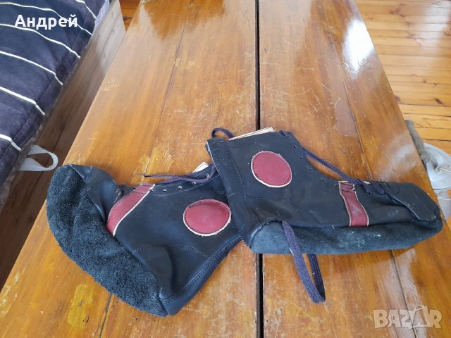 Стари кожени обувки #3, снимка 2 - Антикварни и старинни предмети - 39543766