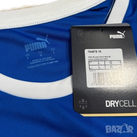 Мъжка тениска Puma x Italia | L , снимка 4 - Тениски - 51580845